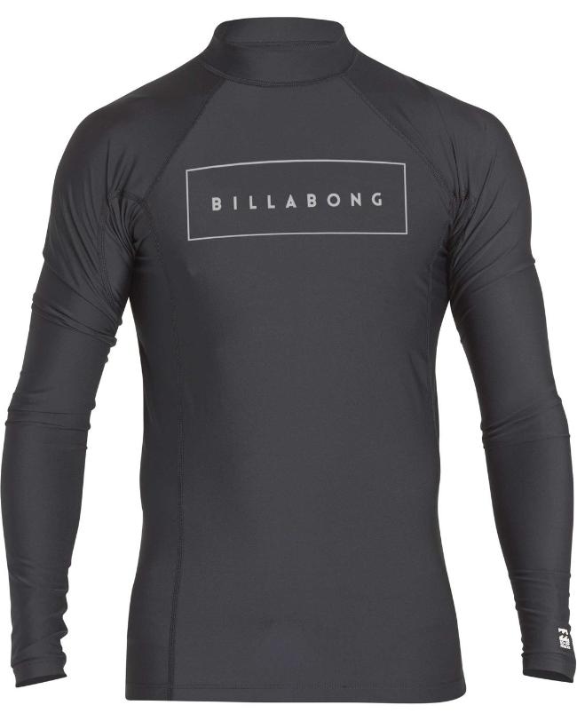 Billabong All Day United Longsleeve Rashguard Charcoal