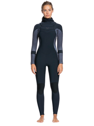 Roxy Wetsuit Synchro Series 5/4/3mm C/Z Black/Jet Black