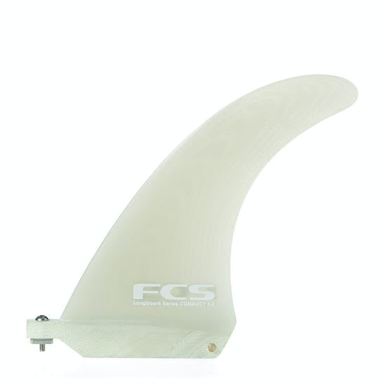 FCS Connect 9.0 Longboard Fin Clear
