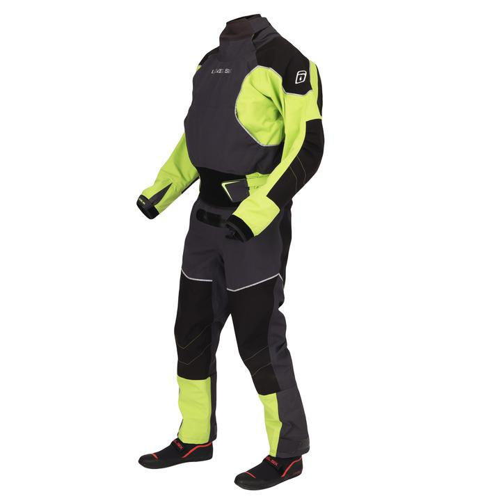 Level Six Emperor Dry Suit Kiwi Green