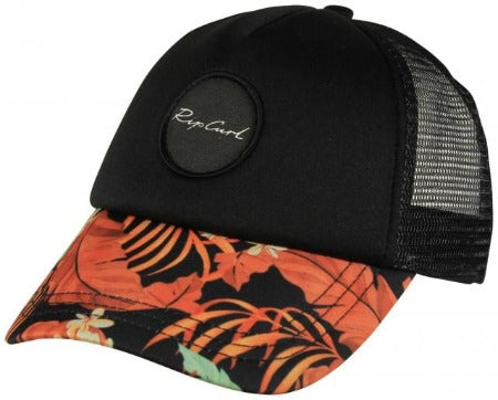Rip Curl Namotu Trucker Hat Black