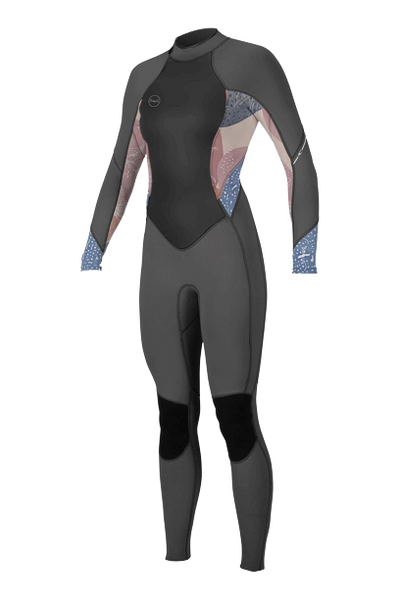 O'Neill Women's Wetsuit Bahia Fullsuit BZ 3/2mm Graph/Desert/DriftBlue