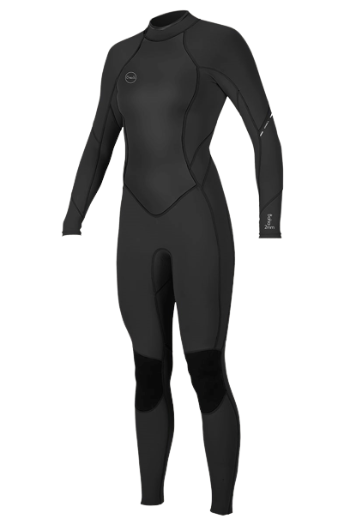 O'Neill Women's Wetsuit Bahia Fullsuit BZ 3/2mm Black/Black