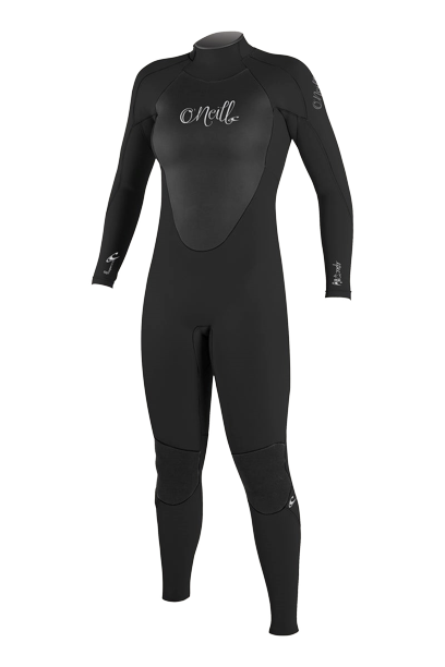 O'Neill Women's Wetsuit Epic Fullsuit BZ 4/3mm Black/Black