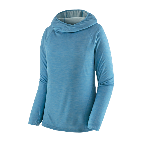 Patagonia Women's Sunshade UV L'S Hoody Lago Blue
