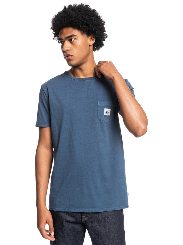 Quiksilver Submissions Pocket T-Shirt Blue Indigo