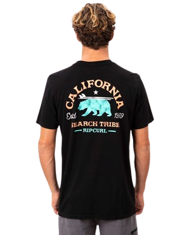 Rip Curl California Tribe Premium T-Shirt Black