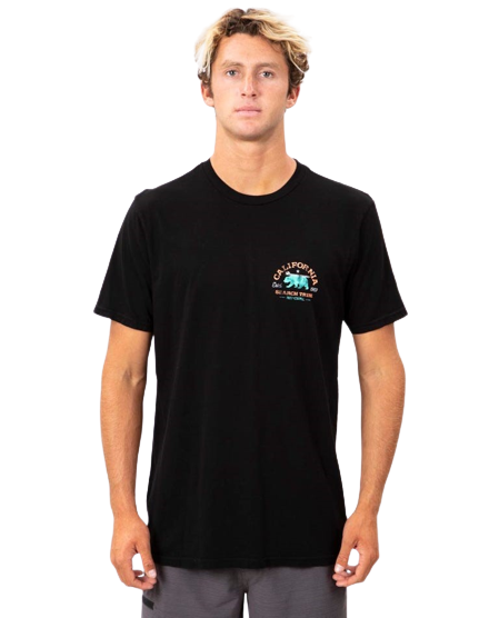 Rip Curl California Tribe Premium T-Shirt Black