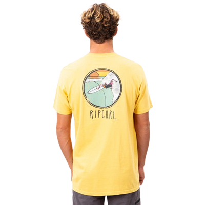 Rip Curl Layback Pre T-Shirt Mustard