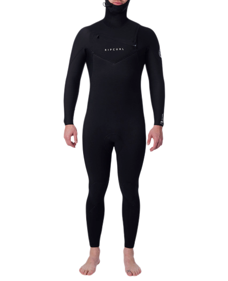 Rip Curl Wetsuit Dawn Patrol Hooded 5/4mm C/Z Black