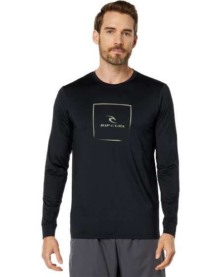 Rip Curl Corp Icon Relaxed L'S UV Rashguard Dark Navy