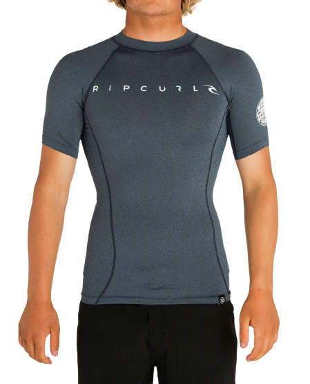 Rip Curl Dawn Patrol UV Tee S'S Rashguard Navy Marle