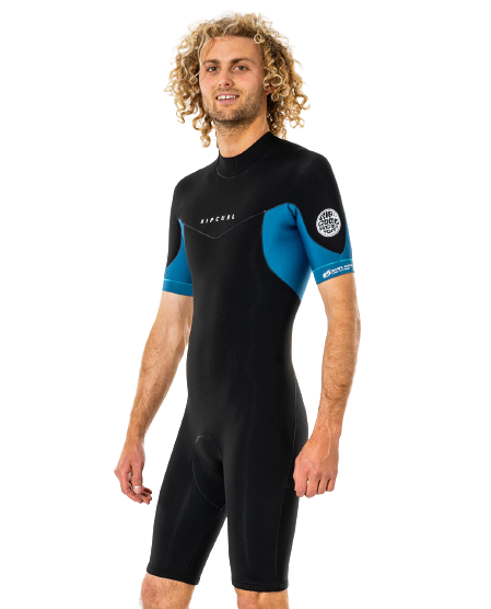 Rip Curl Springsuit Dawn Patrol S/S 2mm B/Z Blue