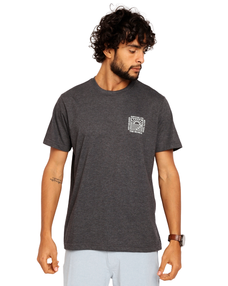 Rip Curl Deep Dive MTW T-Shirt Black Marle