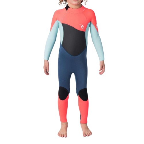 Rip Curl Wetsuit Junior Omega 3/2mm B/Z Neon Pink