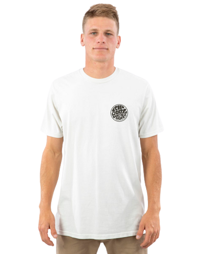 Rip Curl Wettie Pigment Standard Issue T-Shirt Off White