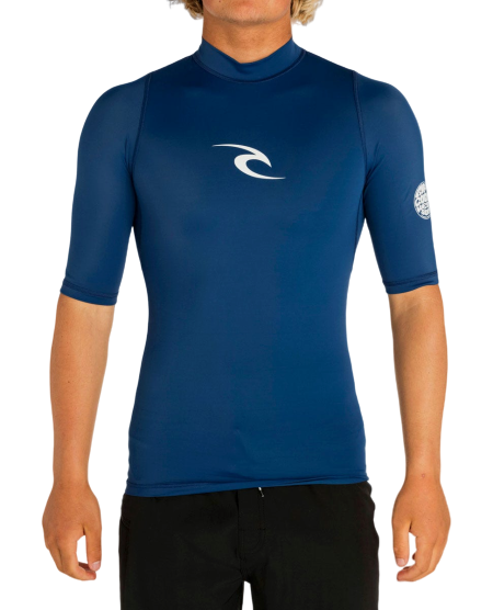 Rip Curl Corpo S'S UV Rashguard Navy