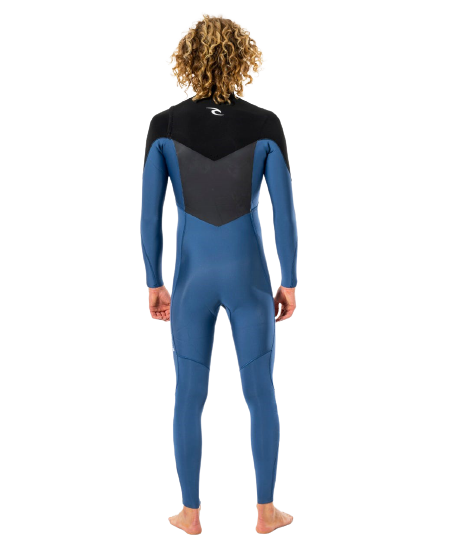 Rip Curl Wetsuit Dawn Patrol 3/2mm C/Z Blue Black