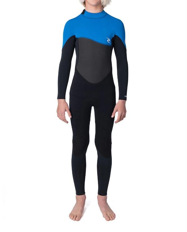 Rip Curl Wetsuit Junior Omega 3/2mm B/Z Blue