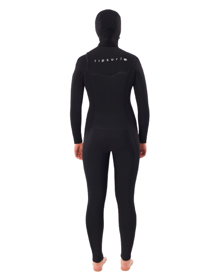 Rip Curl Wetsuit Dawn Patrol Hooded 5/4mm C/Z Black