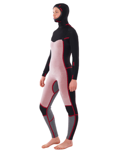 Rip Curl Wetsuit Dawn Patrol Hooded 5/4mm C/Z Black