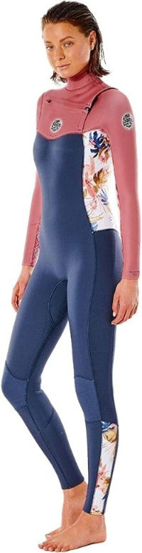 Rip Curl Wetsuit Dawn Patrol 4/3mm C/Z Slate Rose