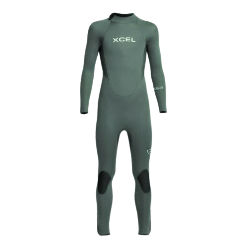 Xcel Wetsuit Youth Axis 4/3mm B/Z Tin Foil