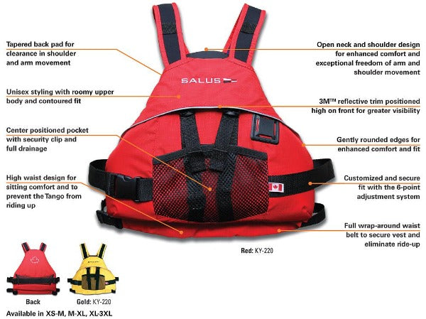 Salus Tango VFI Vest Red