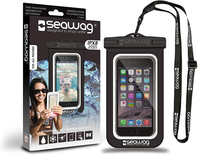 Seawag Smartphone Waterproof Case - Pochette étanche Black/White