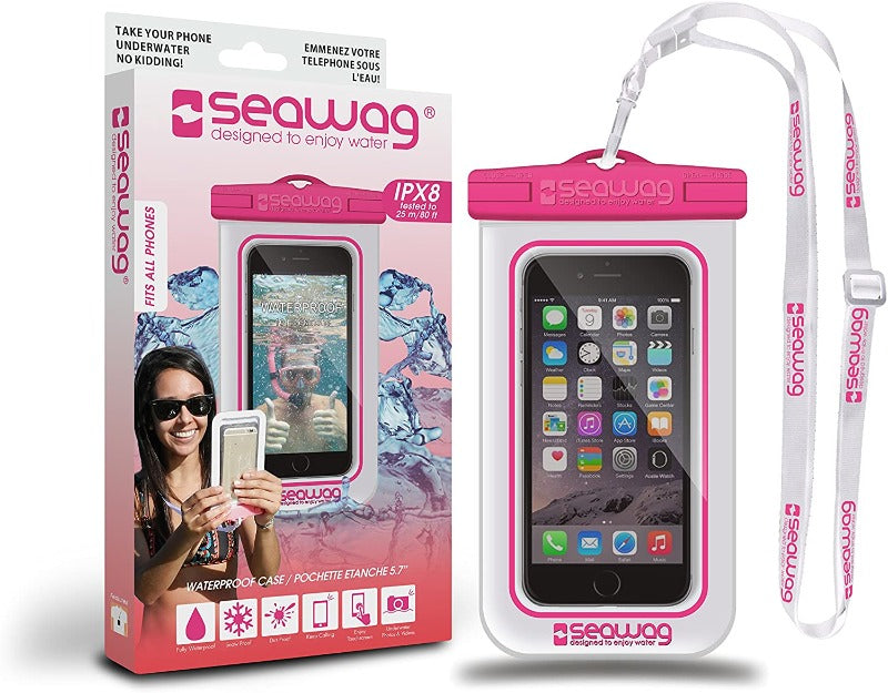 Seawag Smartphone Waterproof Case - Pochette étanche White/Pink
