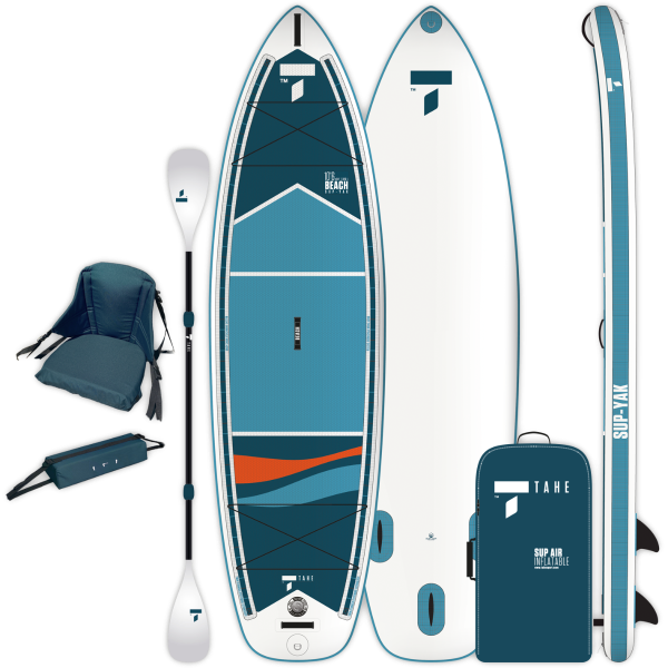 TAHE 11'6 Beach Sup-Yak Air Hybrid Pack Inflatable Paddleboard