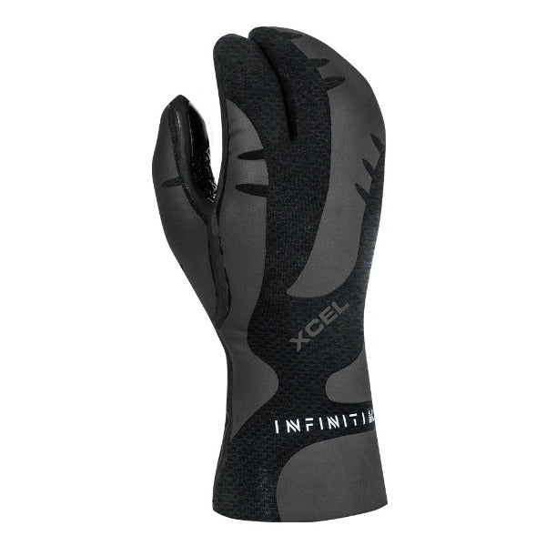 Xcel 3 Finger Gloves Infiniti 5mm Black