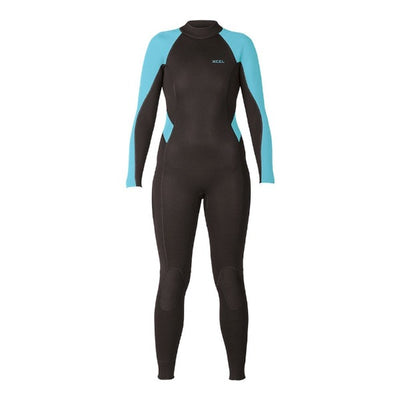 Xcel Wetsuit Axis Fullsuit 3/2mm Black/GlacierBlue