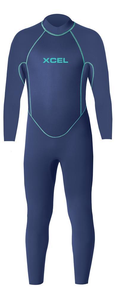 Xcel Wetsuit Toddler 3mm B/Z Faint Blue